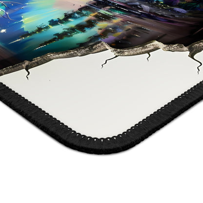 Aurora Borealis Hidden World Mouse Pad