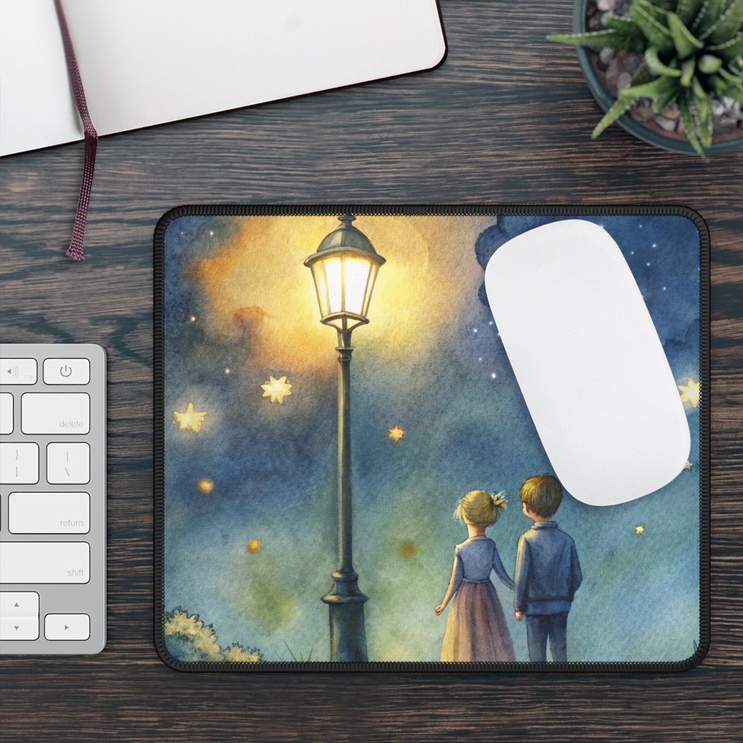 Starlight Wishes Mouse Pad