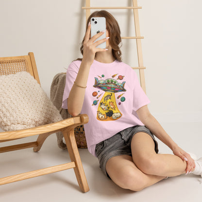Alien Cat Abduction T-Shirt