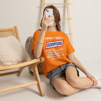Hungry? Grab a Scripture Christian T-Shirt