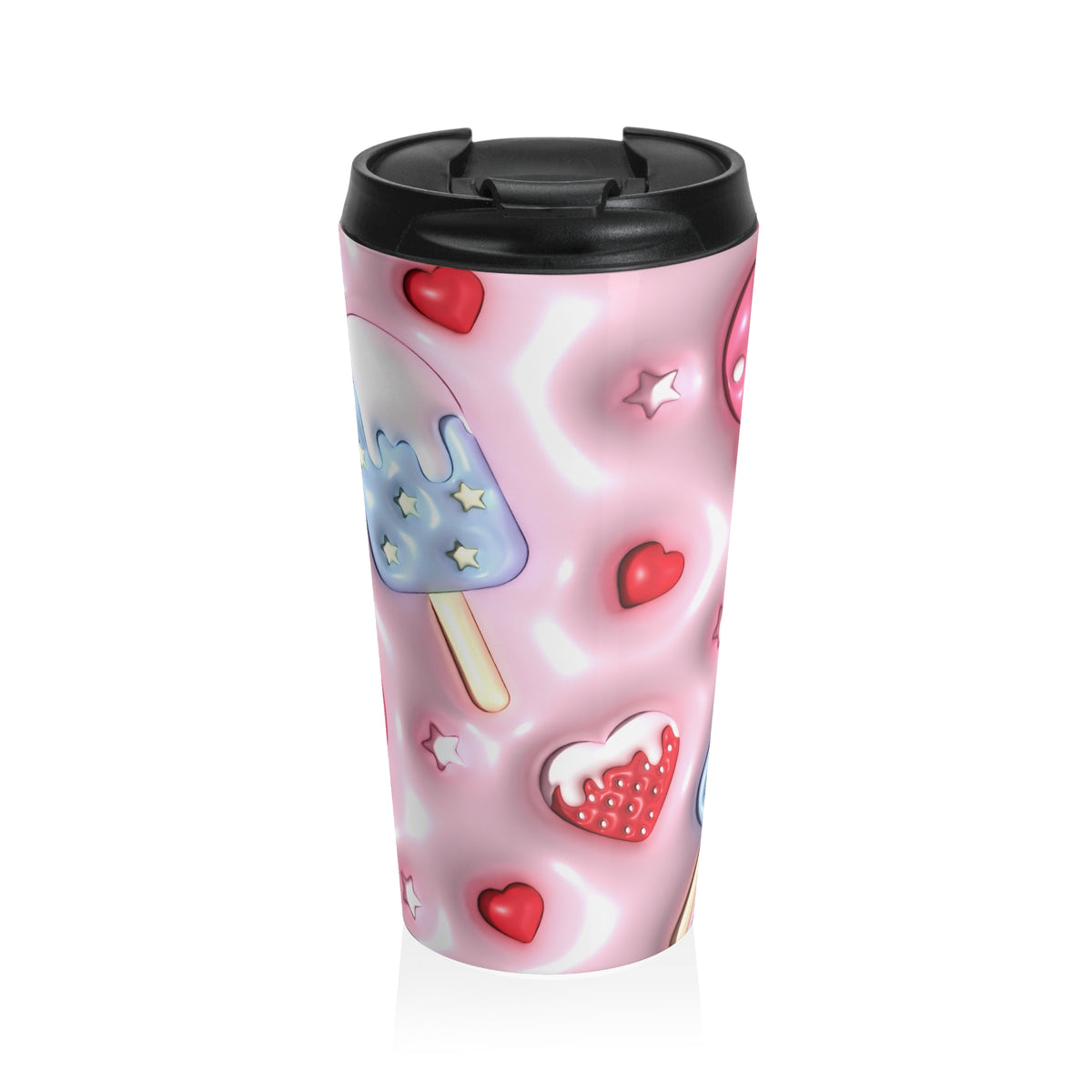 Sweet Dreams Ice Cream Stainless Steel Travel Mug