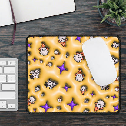 Cute Halloween Ghost Pattern Mouse Pad