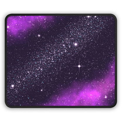 Amethyst Galaxy Drift Mouse Pad