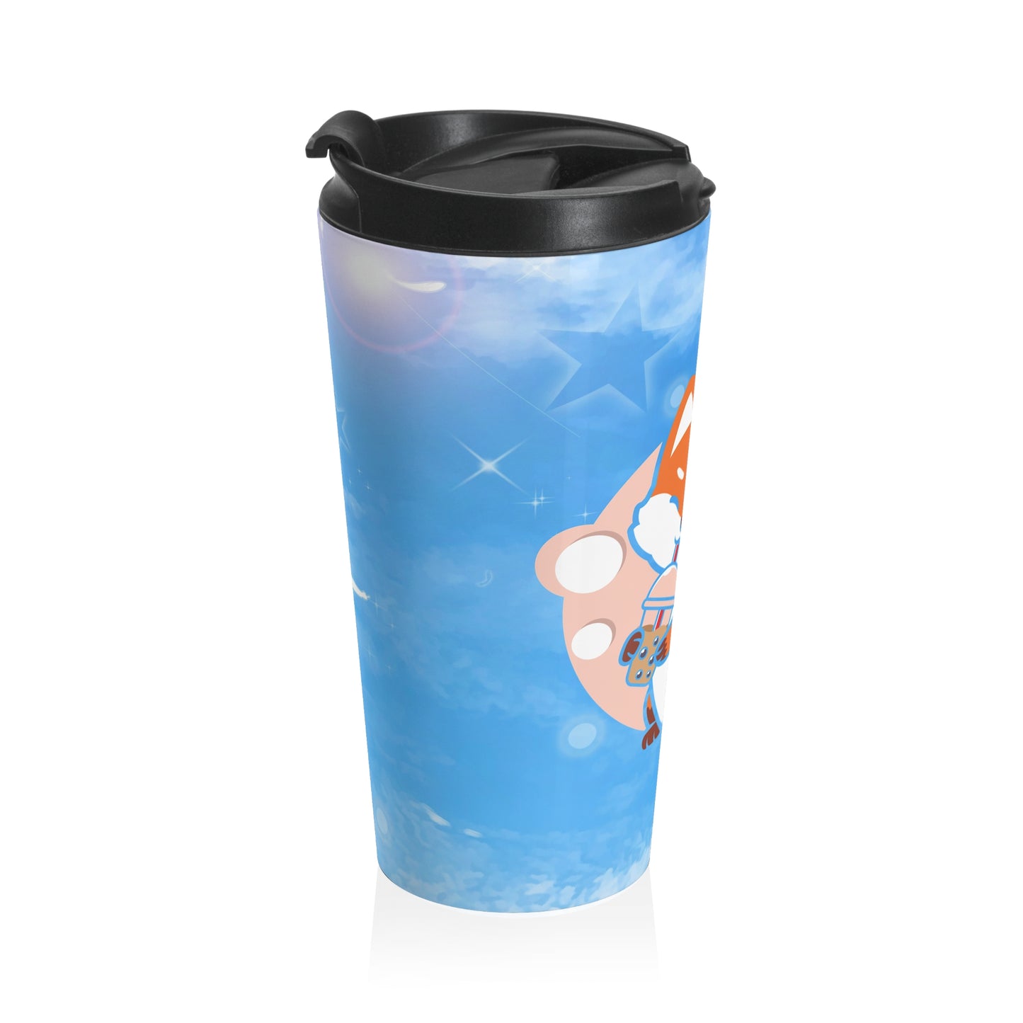 Boba Fox Stainless Steel Travel Mug – 15oz