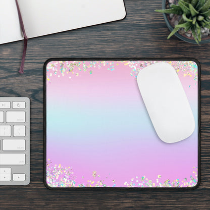 Pastel Glitter Dreams Mouse Pad