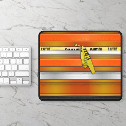 Caution Stripe Mouse Pad