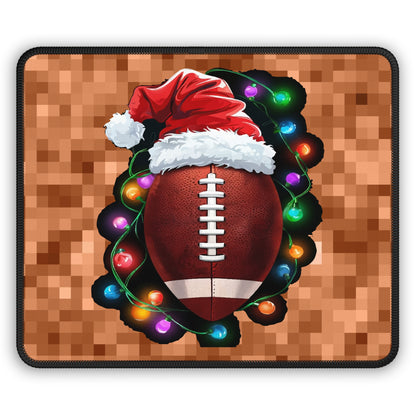 Christmas Football Mouse Pad