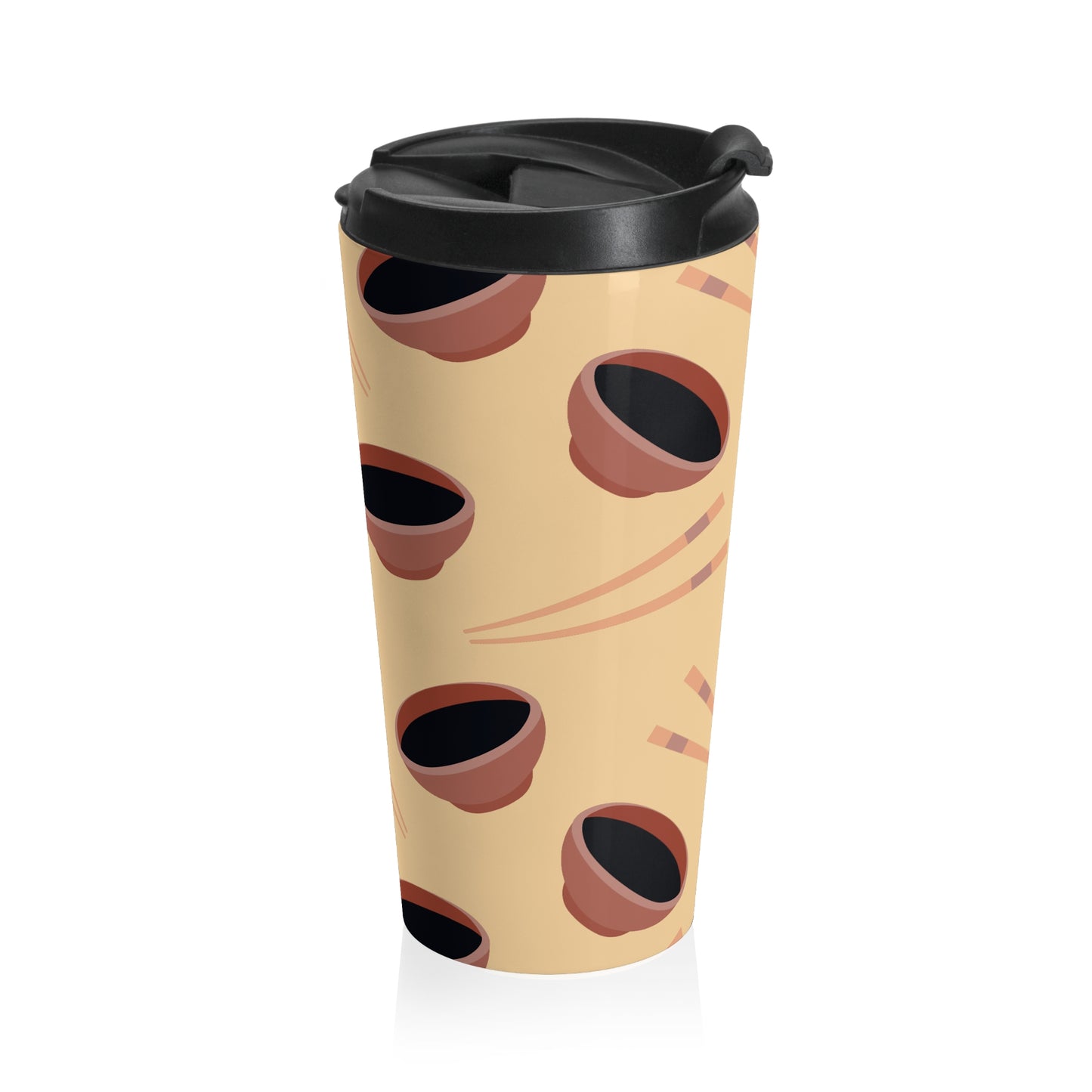 Chopsticks and Bowls Travel Mug