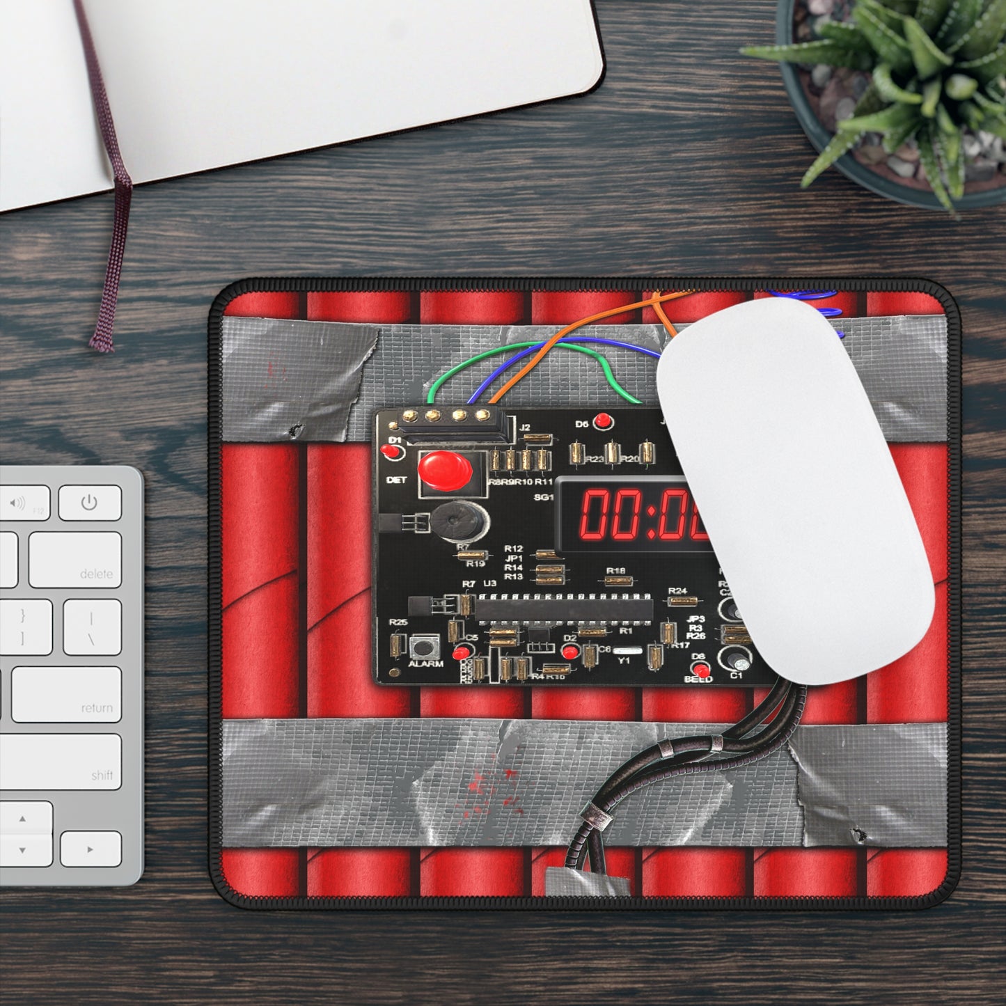 Ticking Time Bomb Mouse Pad