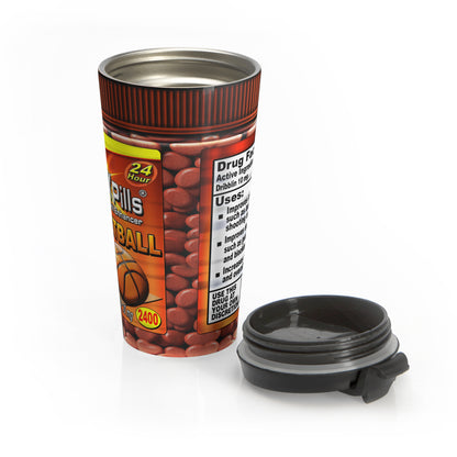 Sporty Pills Basketball Travel Mug