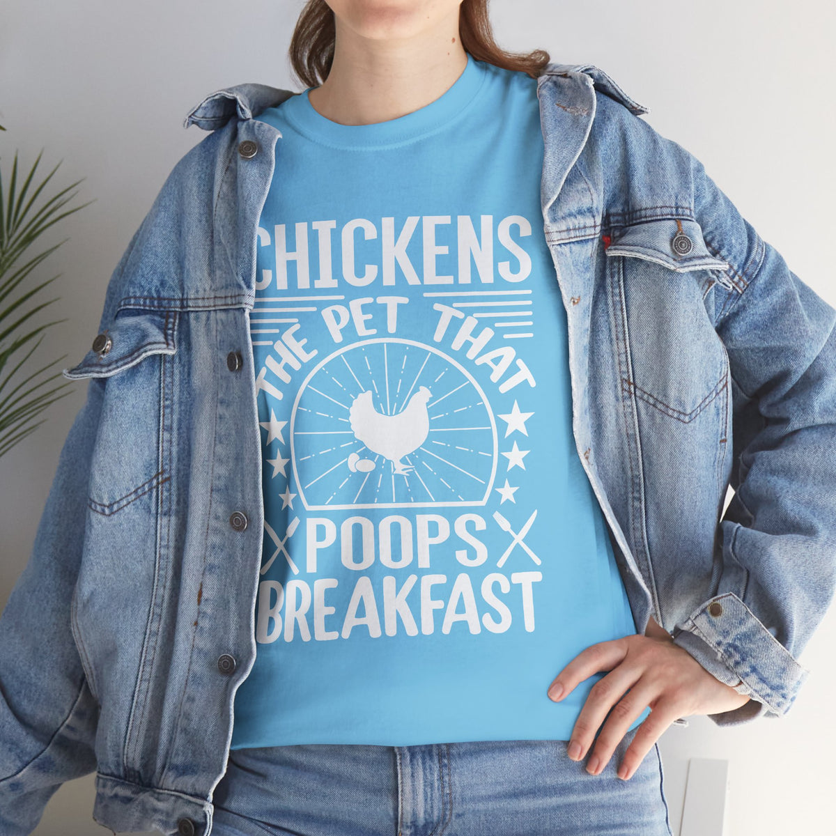 Chickens: The Pet That Poops Breakfast T-Shirt