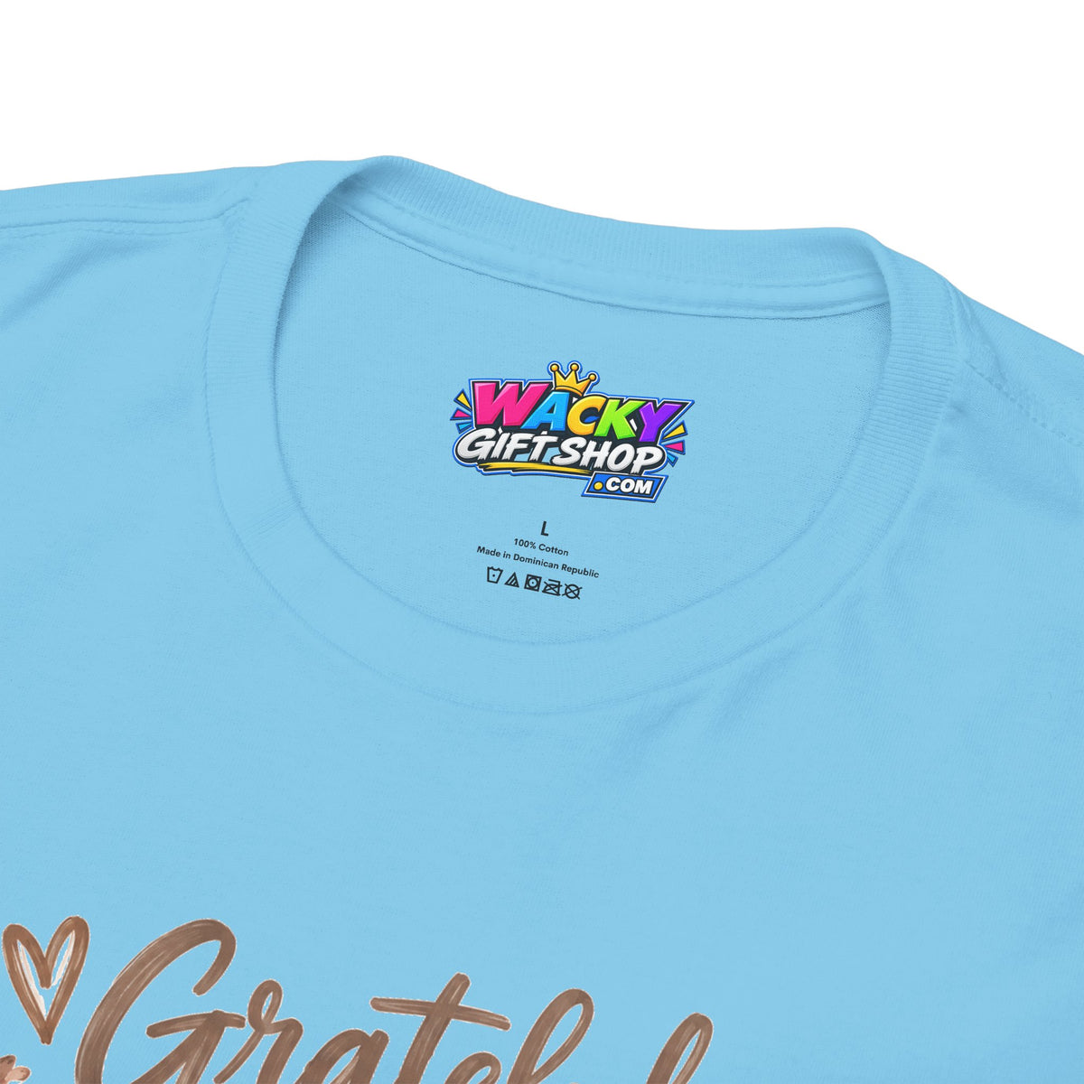 Grateful Thankful Blessed Christian T-Shirt