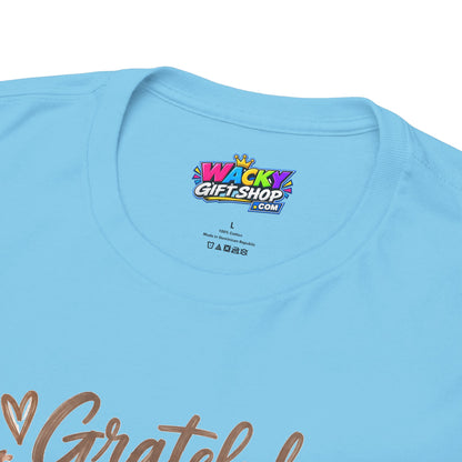 Grateful Thankful Blessed Christian T-Shirt