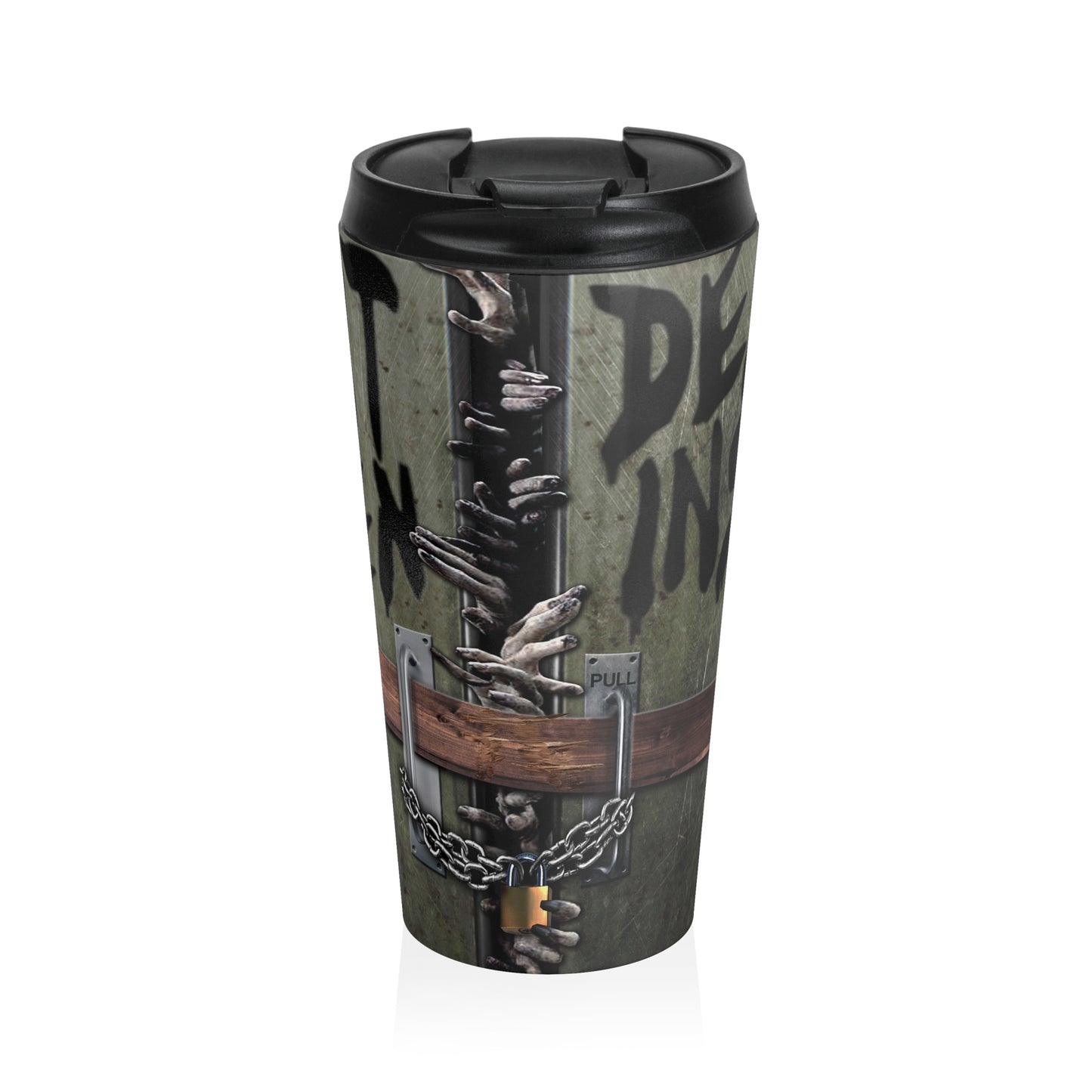Zombie Door Travel Mug