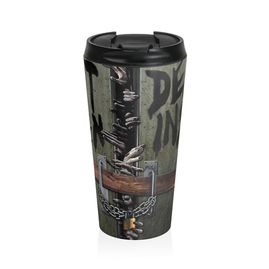 Zombie Door Travel Mug