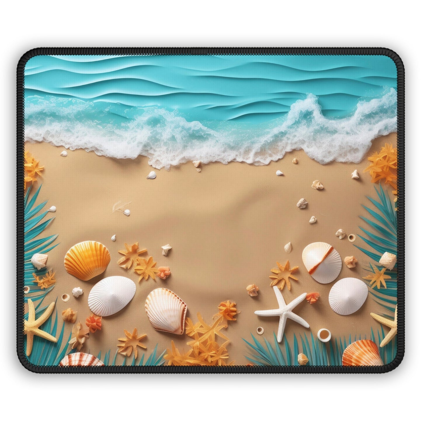 Coastal Beach Escape Mouse Pad