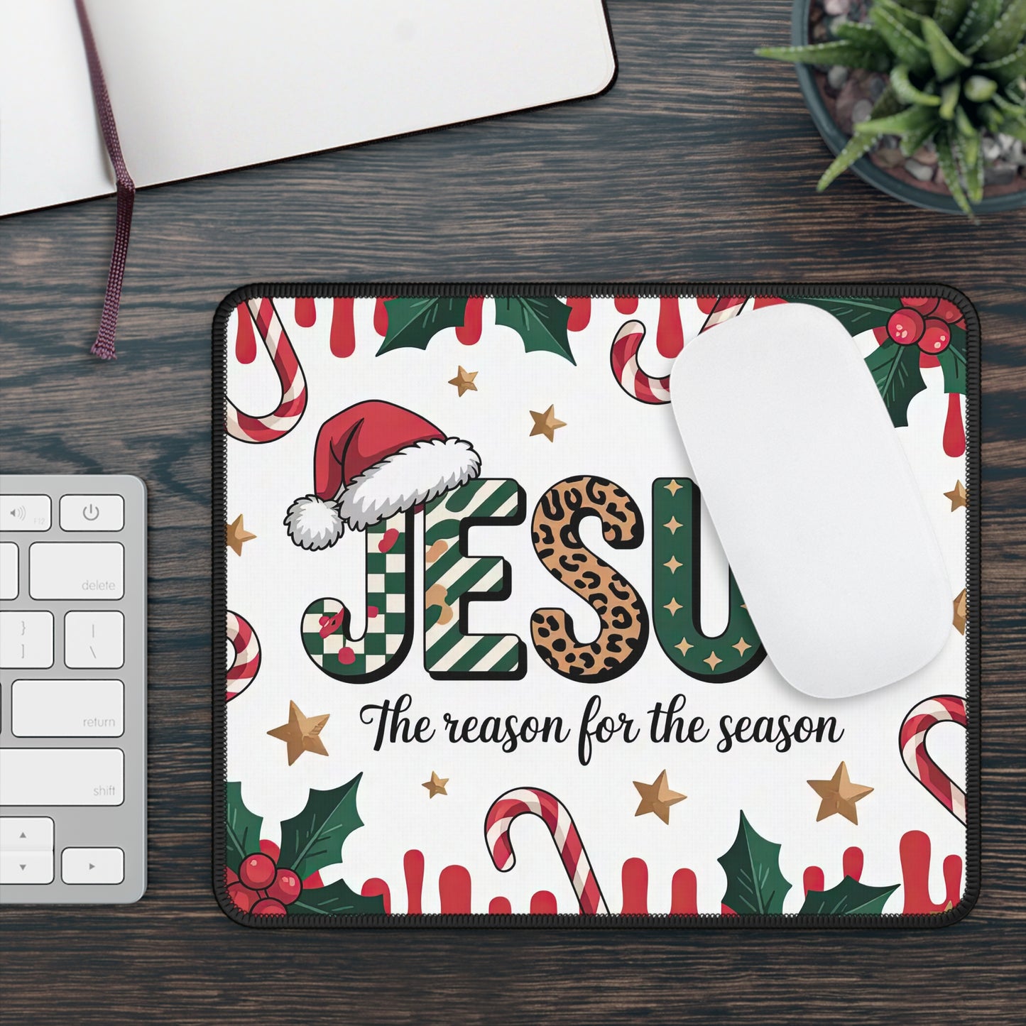Jesus The Reason for the Season Mouse Pad