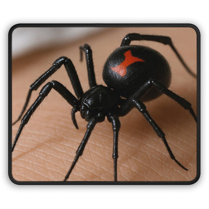 Black Widow Spider Close-Up Mouse Pad