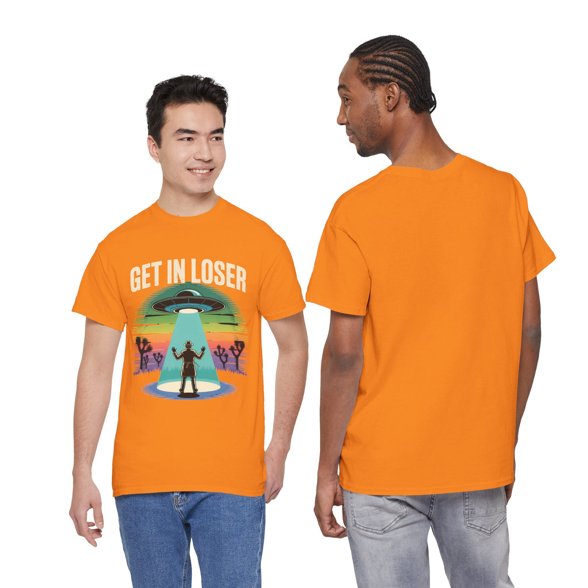 Get In Loser UFO Abduction T-Shirt