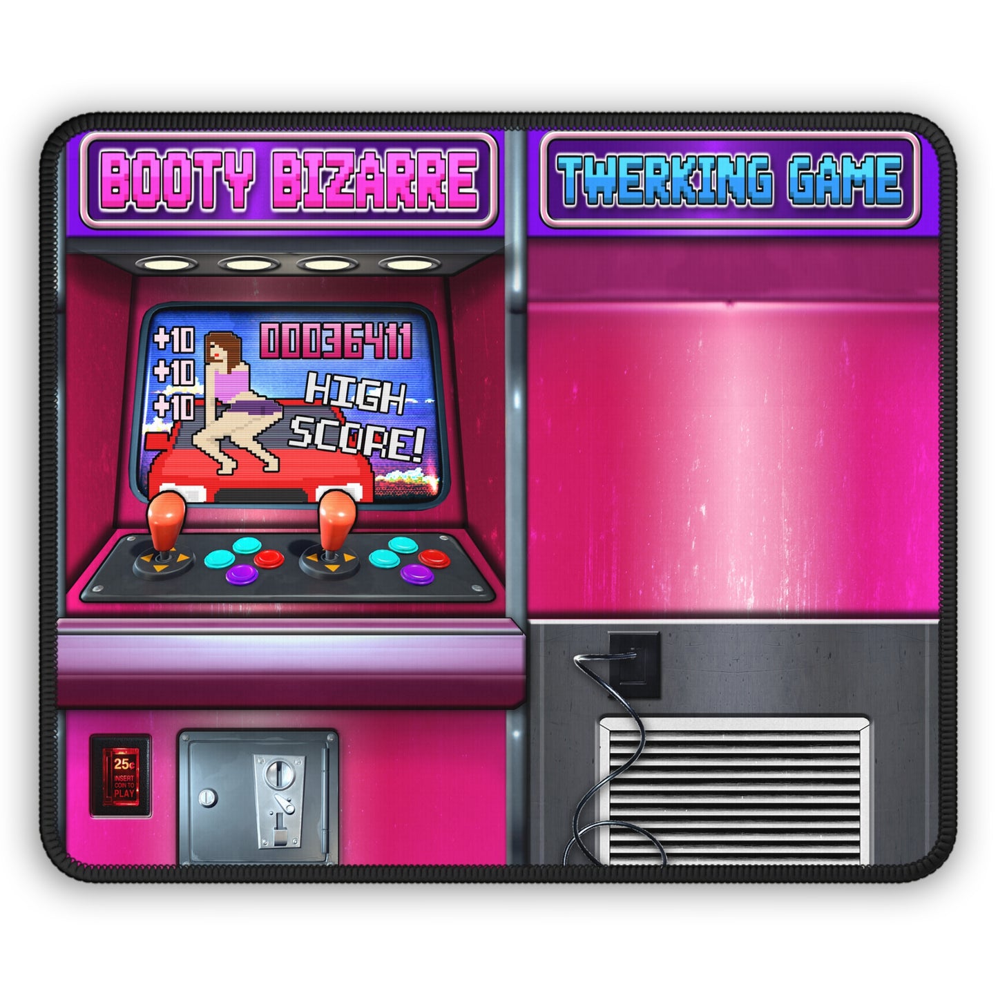 Booty Bizarre Arcade Mouse Pad