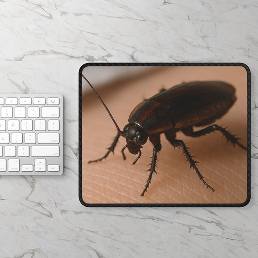 Creepy Crawly Beetle Mouse Pad