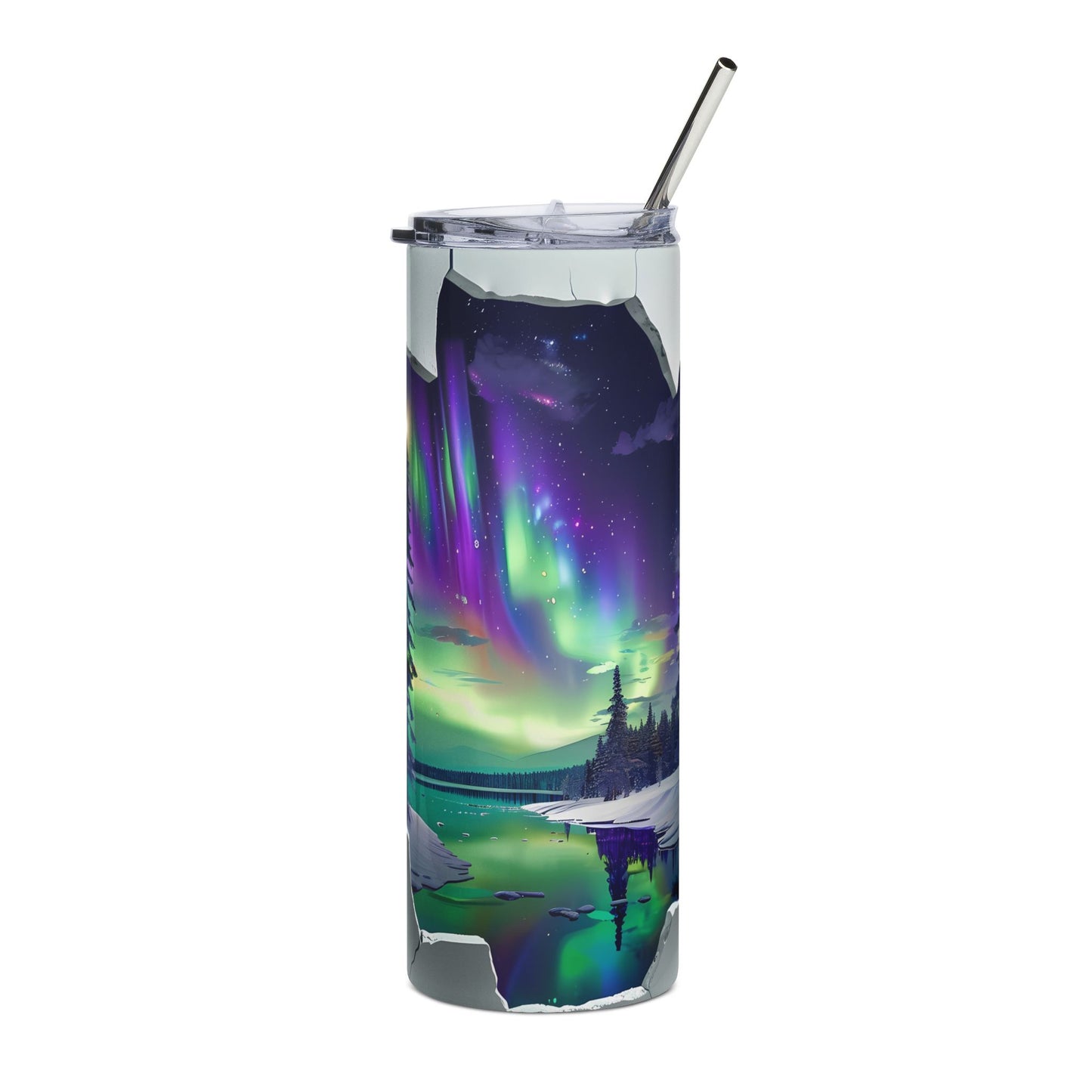 Aurora Night 20oz Stainless Steel Tumbler