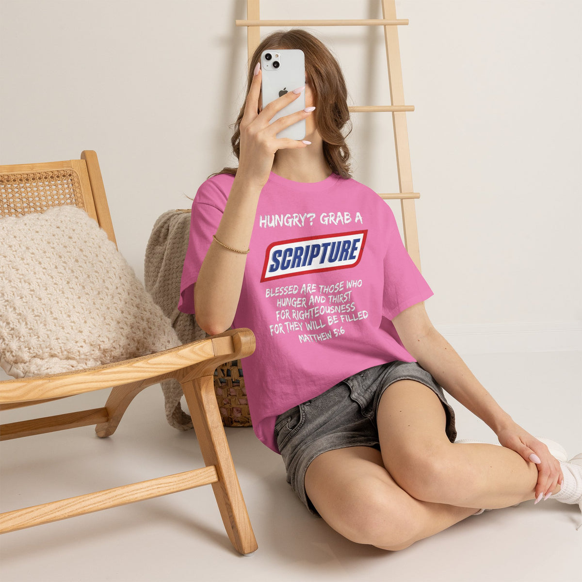 Hungry? Grab a Scripture Christian T-Shirt