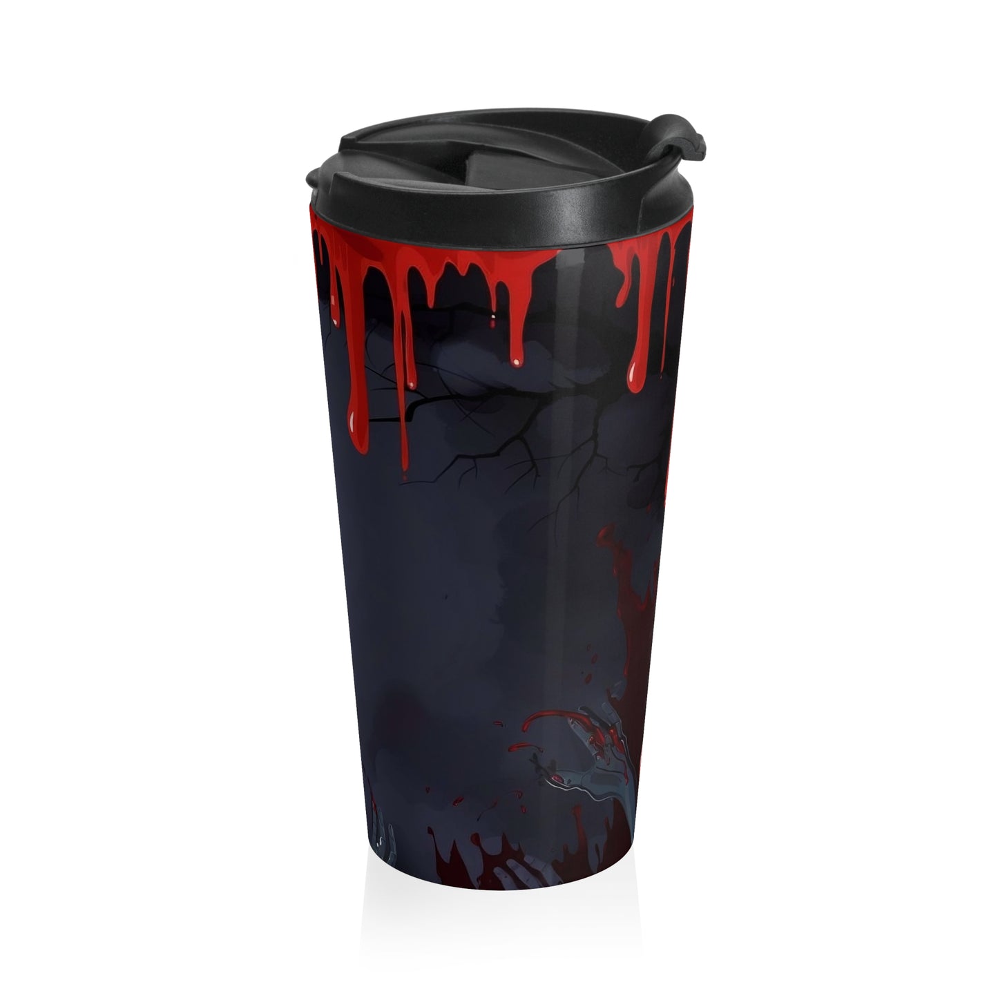 Blood Moon Horror Travel Mug