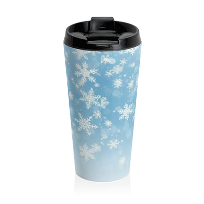 Snowman Love Travel Mug