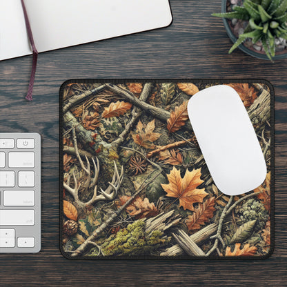 Woodland Camo Hunting Mouse Pad