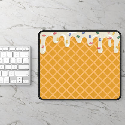 Sweet Ice Cream Drip Mouse Pad