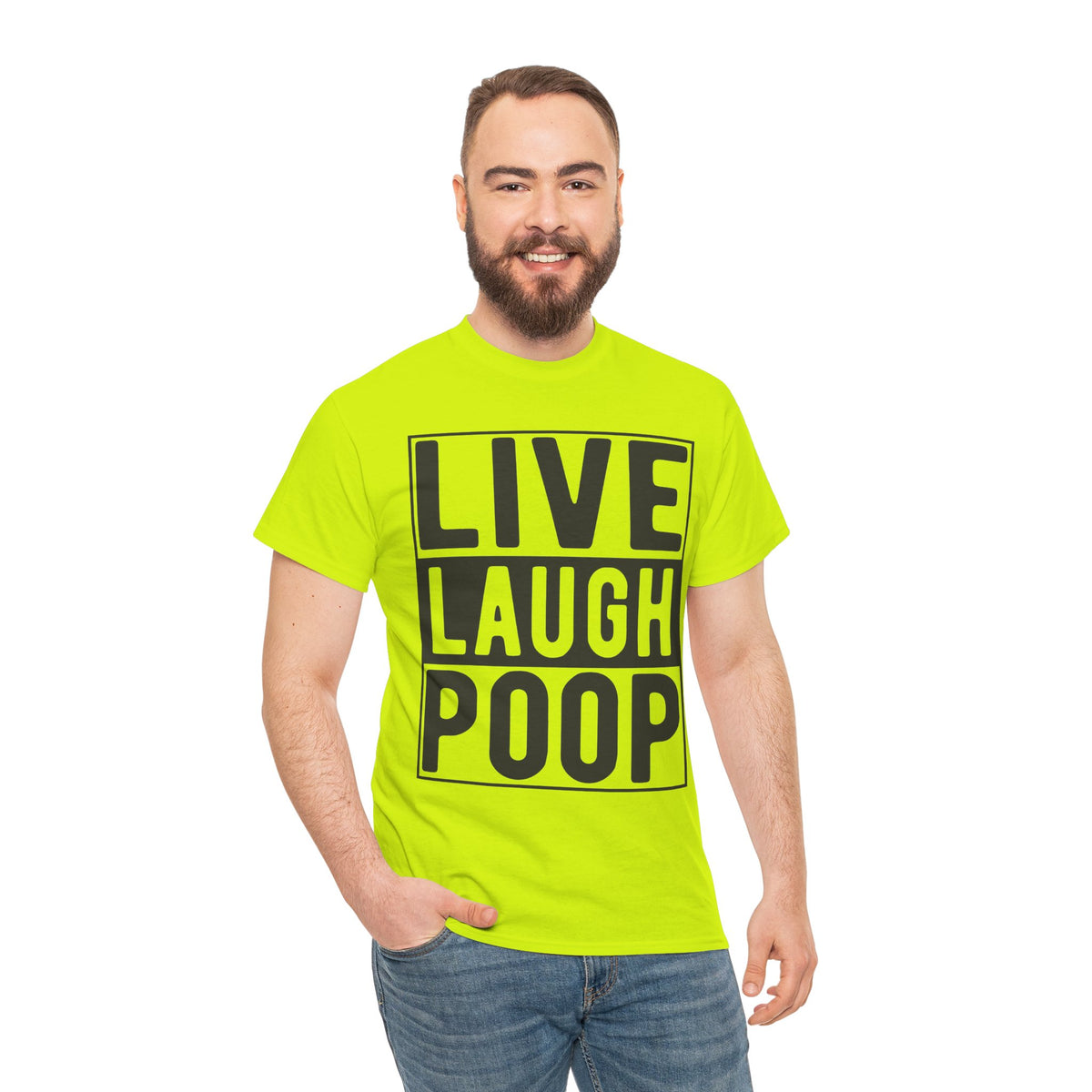 Live Laugh Poop Funny T-Shirt