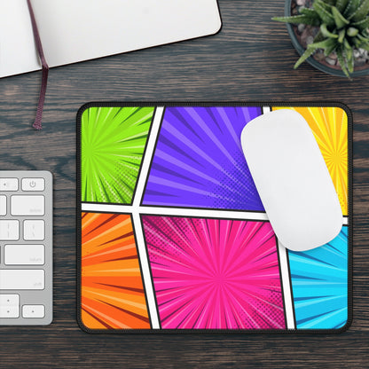 Pop Art Burst Mouse Pad