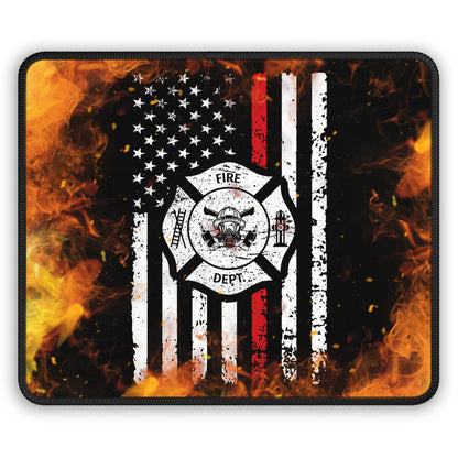 Firefighter Thin Red Line Mouse Pad
