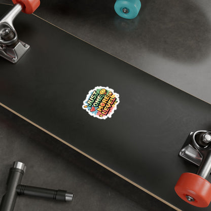 Just One More Level Gamer Kiss-Cut Vinyl Sticker