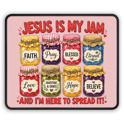 Jesus Is My Jam Mouse Pad