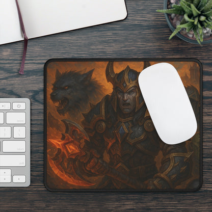 Dark Warlord Fantasy Mouse Pad