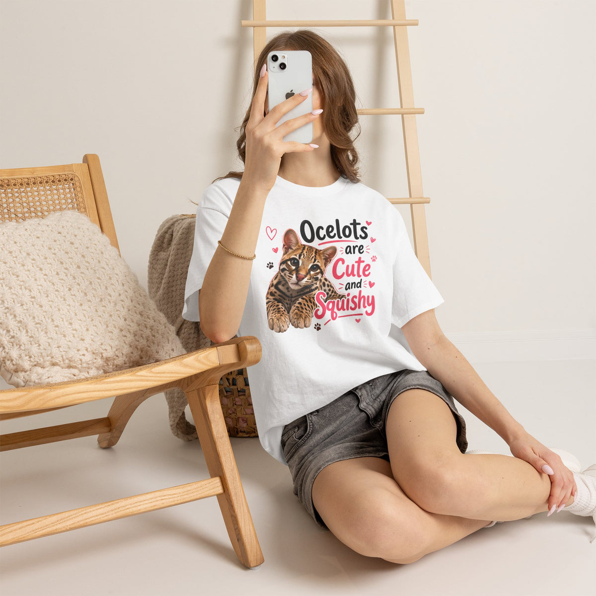 Ocelots Are Cute and Squishy T-Shirt