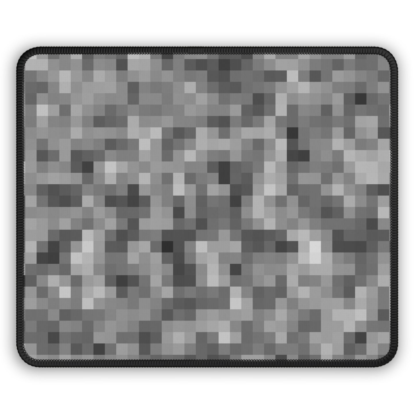 Soft Gray Pixel Mouse Pad