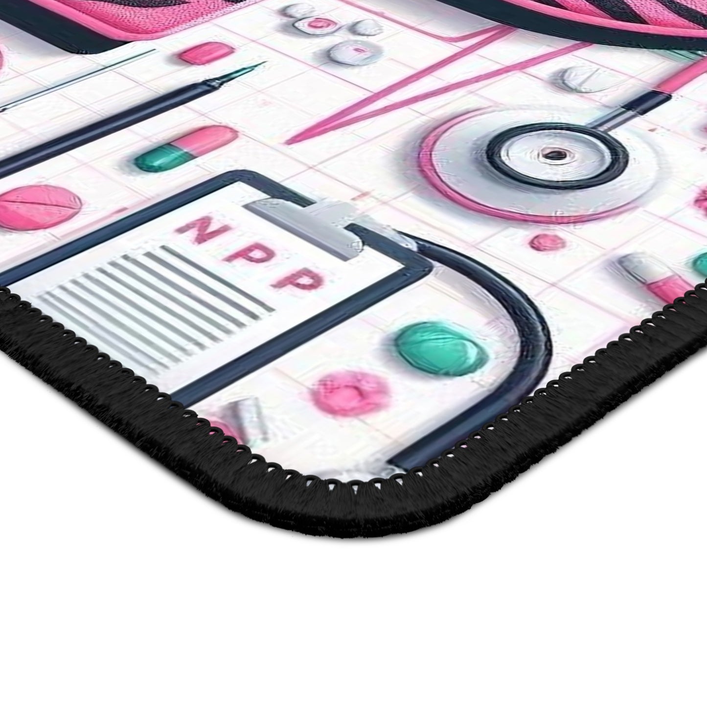 Pink Leopard NP Mouse Pad