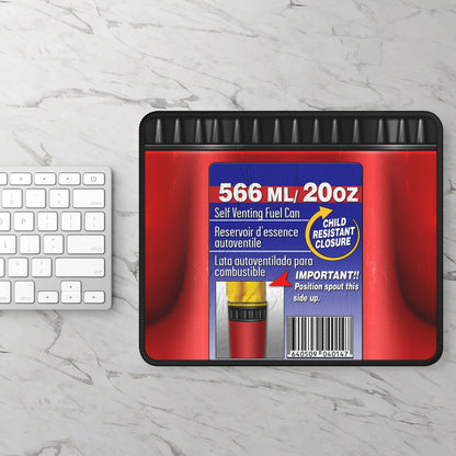 Emergency Fuel Can Mouse Pad