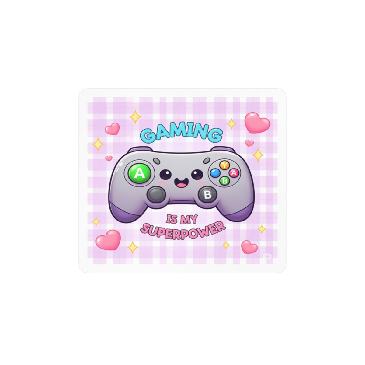Gaming Is My Superpower Kiss-Cut Vinyl Sticker