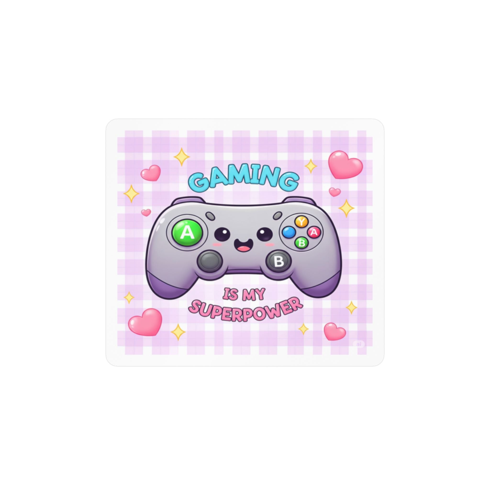 Gaming Is My Superpower Kiss-Cut Vinyl Sticker