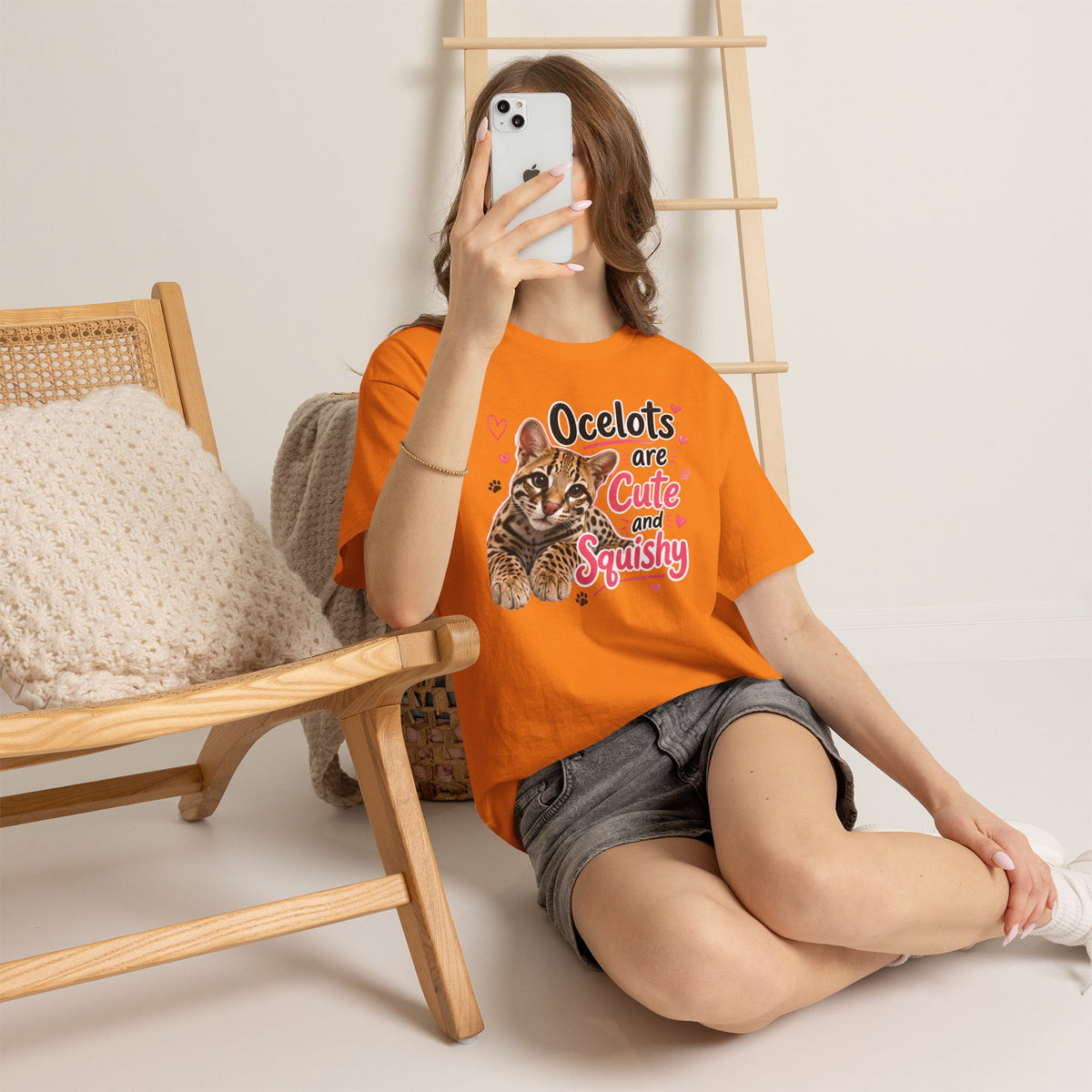 Ocelots Are Cute and Squishy T-Shirt