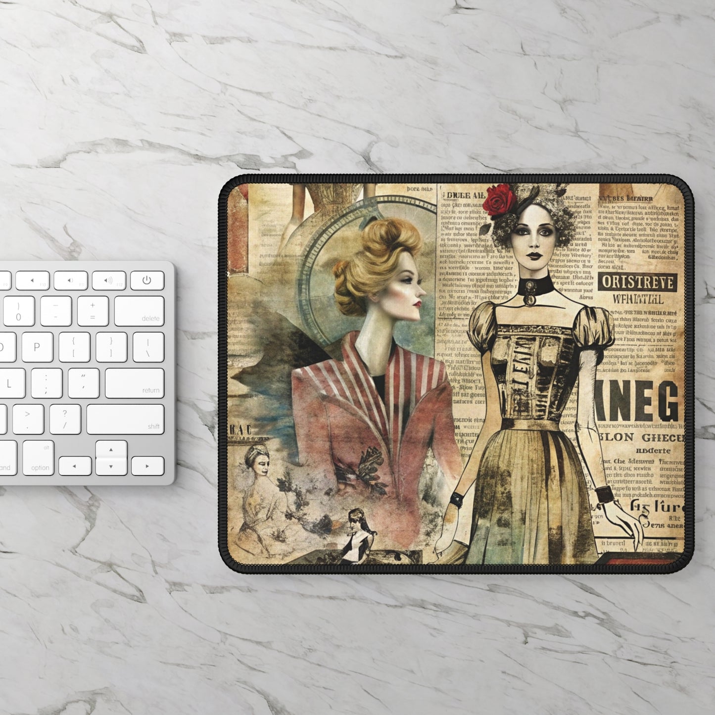 Vintage Fashion Atelier Mouse Pad