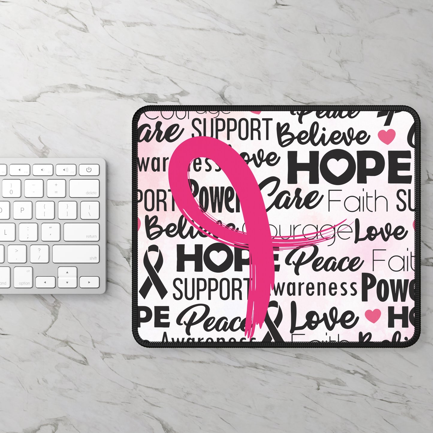Support Squad Breast Cancer Awareness Mouse Pad
