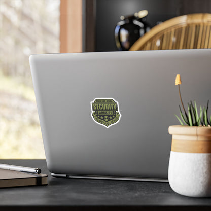 Area 51 Security Badge Kiss-Cut Vinyl Sticker