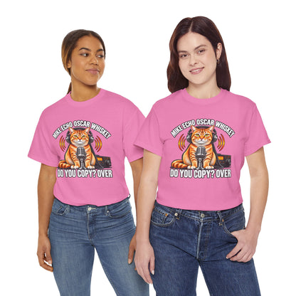 Do You Copy? Over Cat Ham Radio T-Shirt