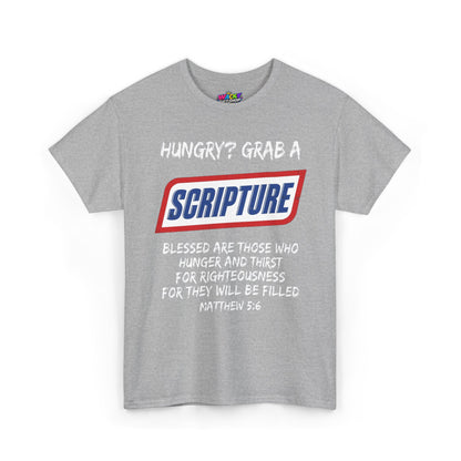 Hungry? Grab a Scripture T-Shirt