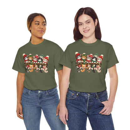 Christmas Kittens Holiday T-Shirt